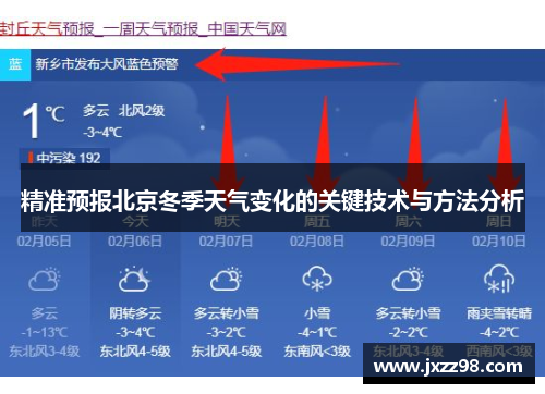 精准预报北京冬季天气变化的关键技术与方法分析
